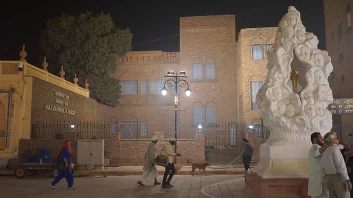 The entrance to Jallianwala Bagh in Amritsar after the refurbishment of the adjoining Golden Temple precinct