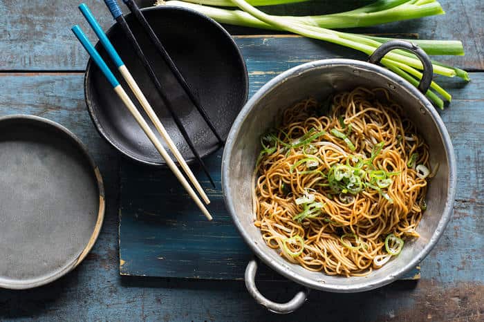 Fried egg noodles are a familiar sight on Australian menus. (Alan Benson) Source: Alan Benson