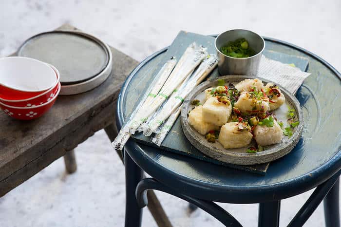Salt and pepper silken tofu: a staple at your local Chinese restaurant. (Alan Benson) Source: Alan Benson
