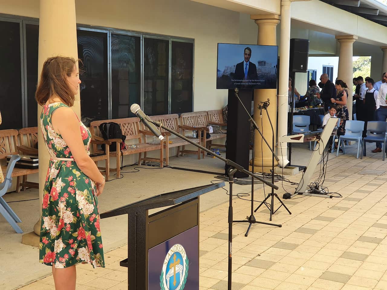 Στιγμιότυπο από την εκδήλωση του Προξενείου