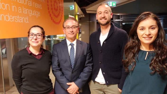 Europedia 6 guests: Hande Ergen, Ibrahim Gocol, Tezcan Gumus & Fatma Ipek.