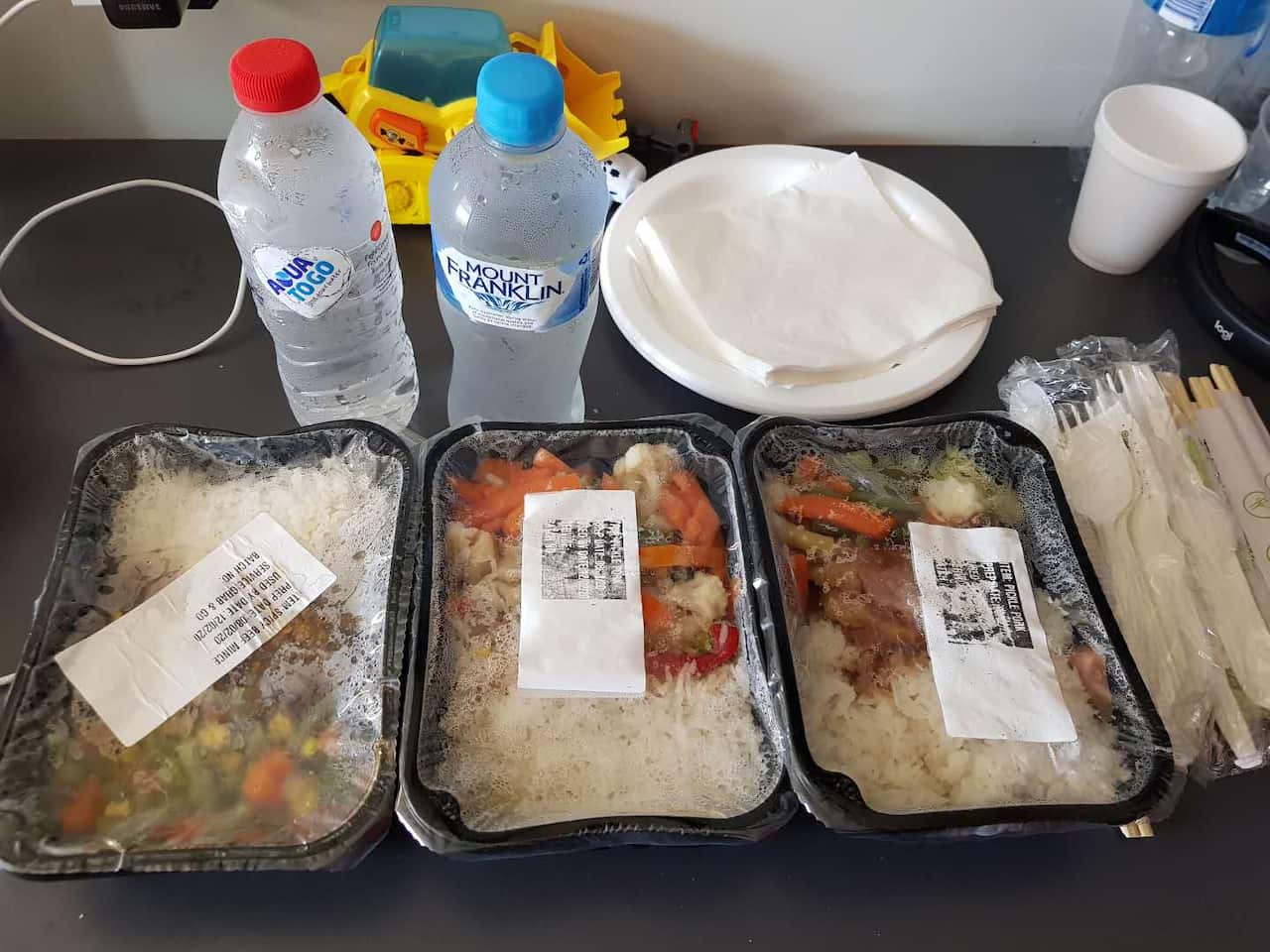 达尔文隔离中心的米饭