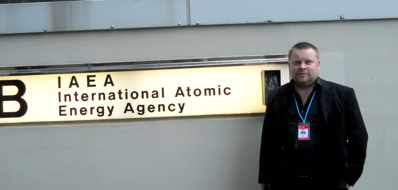 Yevhen Sokolov, specialist at Chernobyl plant station