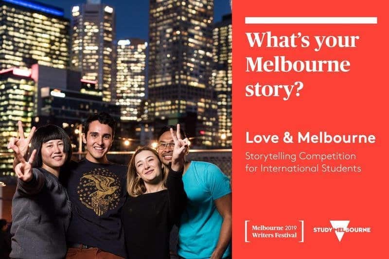 Love &Melbourne writing competition 