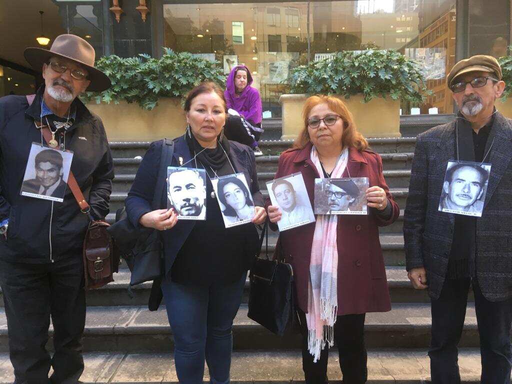 Grupo de apoyo a los familiares de desaparecidos en Chile