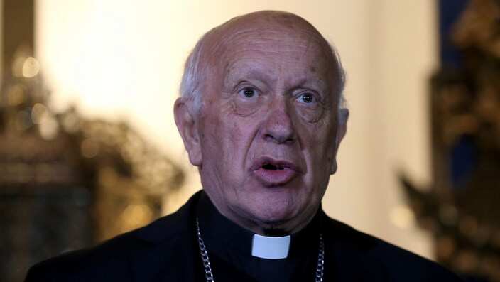 Ricardo Ezzati, máxima autoridad de la Iglesia en Chile.