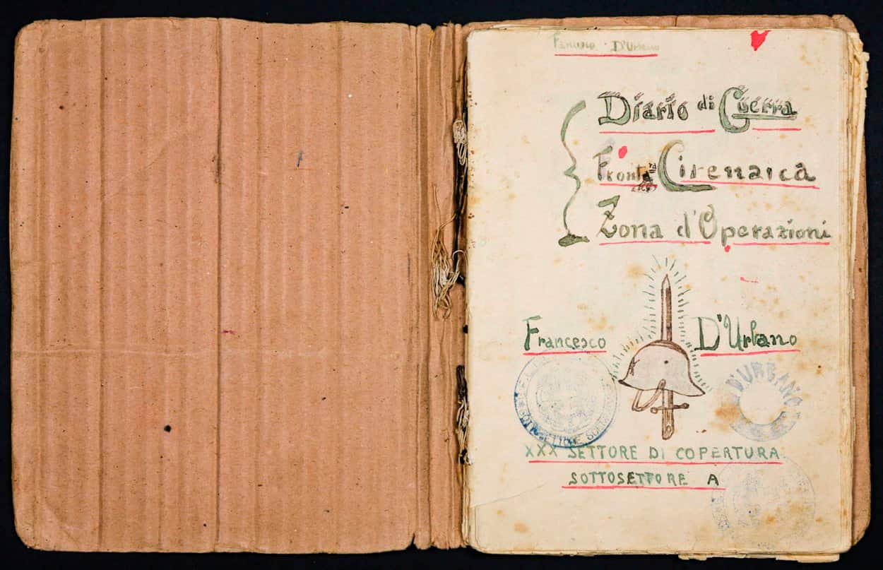 Francesco D'Urbano's diary.