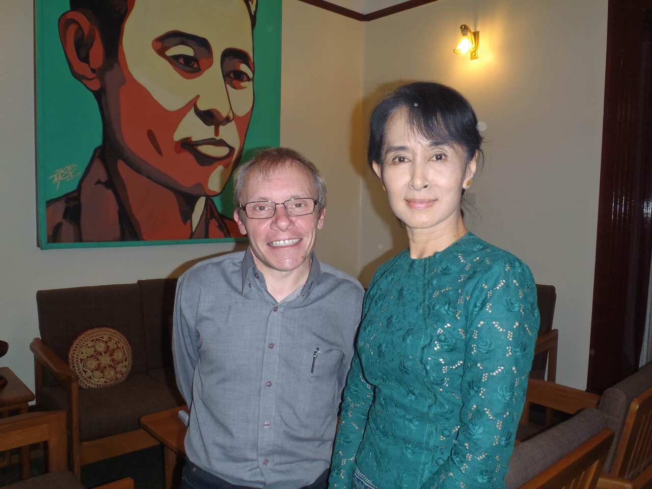 Sean Turnell is an economic advisor to Aung San Suu Kyi.