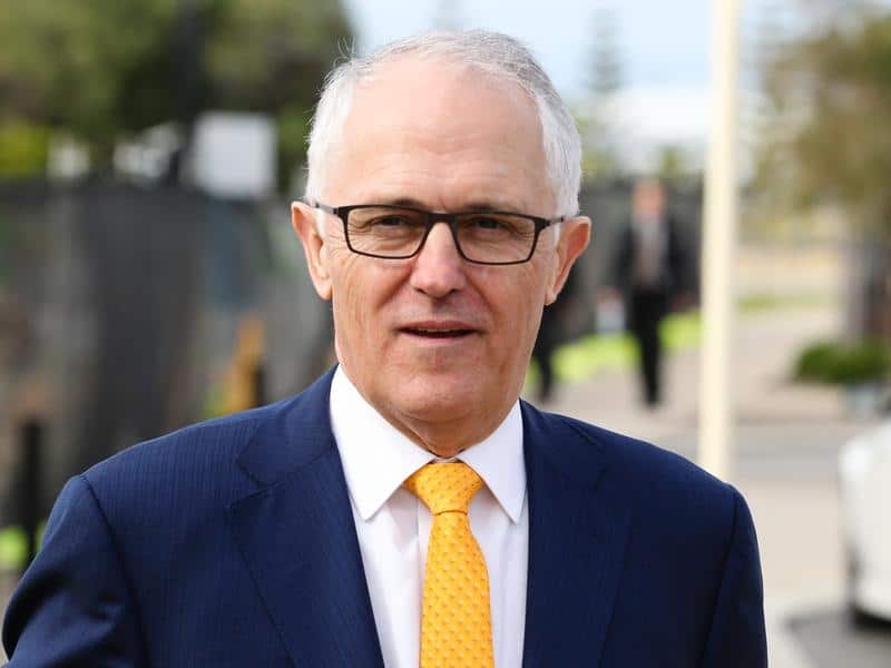 Australian Prime Minister Malcolm Turnbull