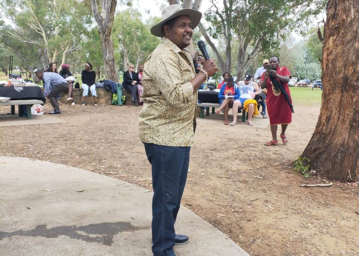 Mathenge Mwangi, managing director of the African Association in Canberra.
