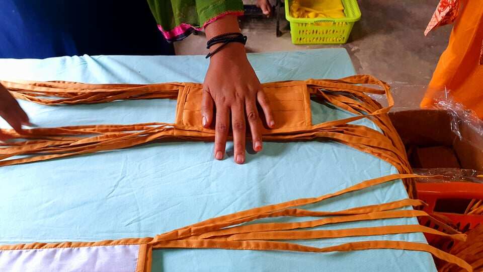 The initiative aims to produce at least 50,000 masks.