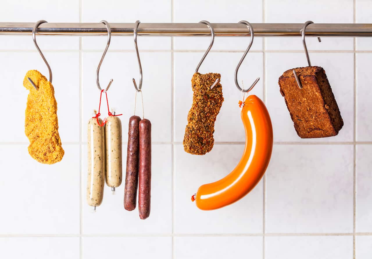 They may look like the real thing, but these 'meats' are vegetarian-friendly.