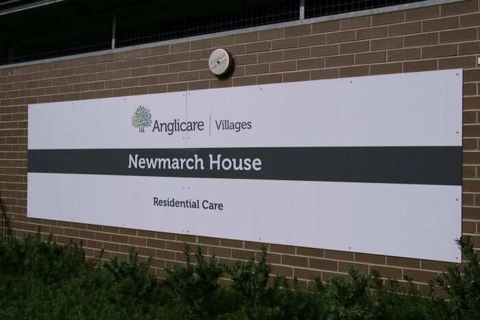 The staff member was working at the Anglicare Newmarch House in western Sydney. 