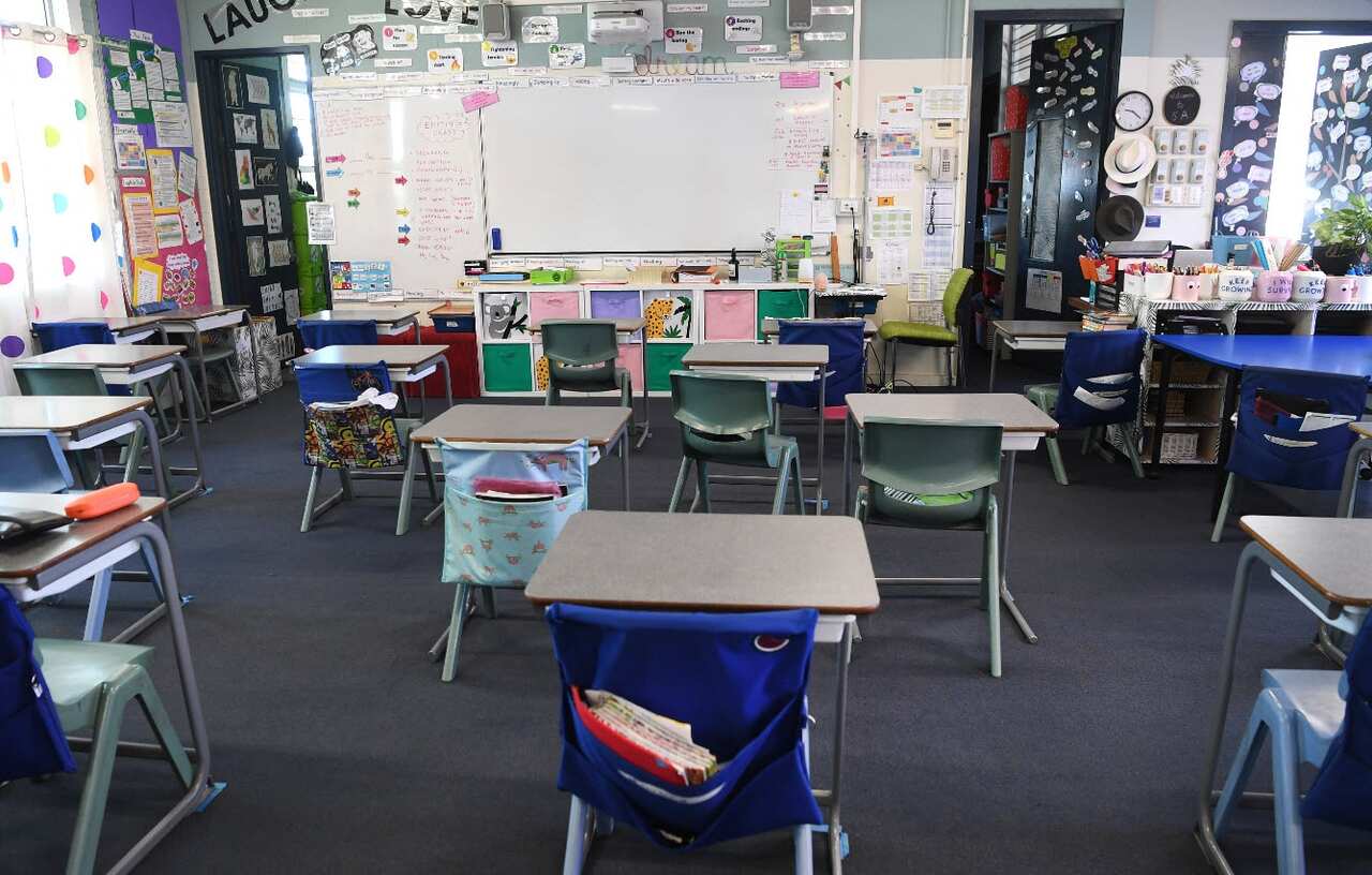 A file photo of a classroom