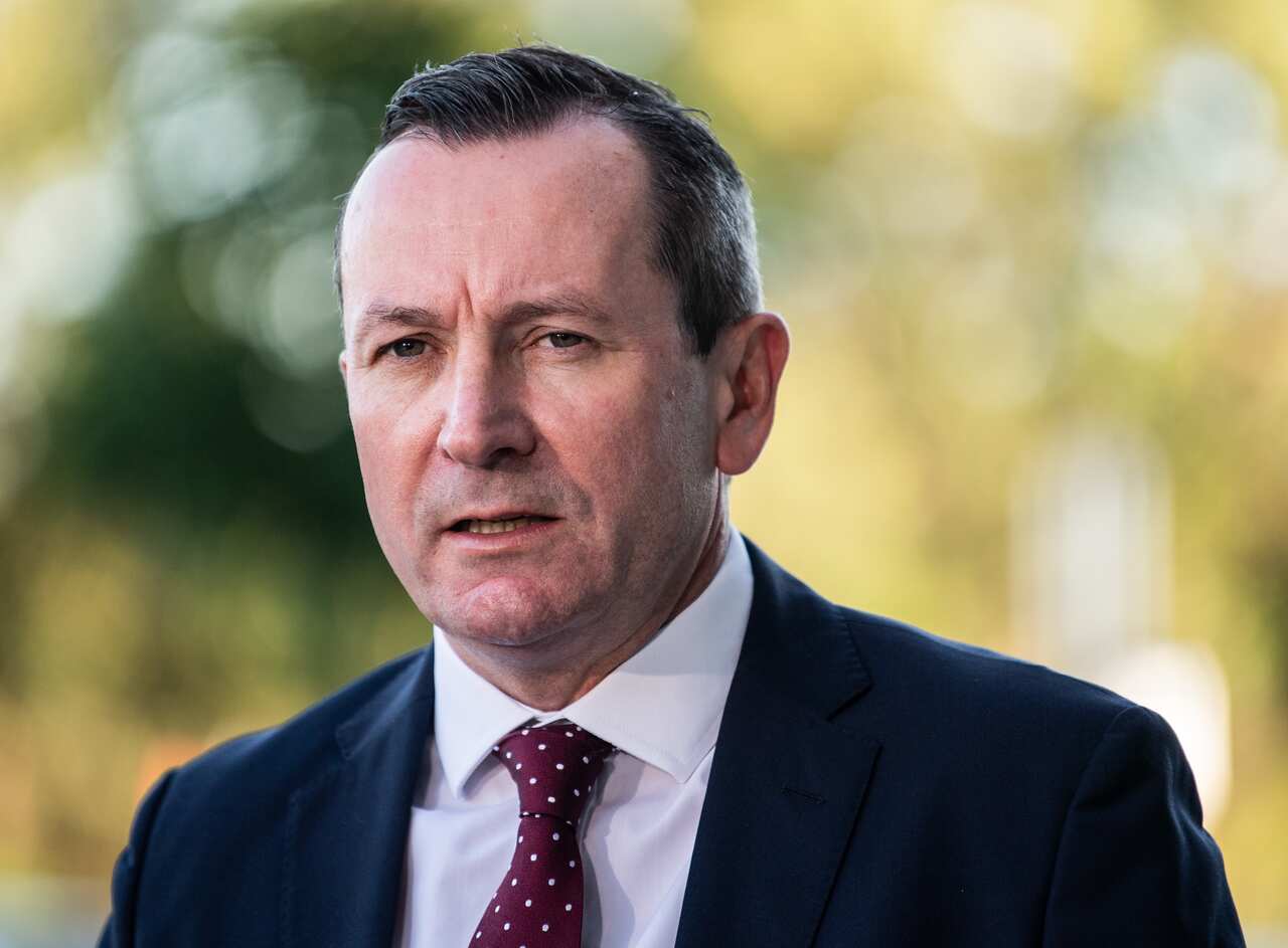 Premier of Western Australia Mark McGowan.