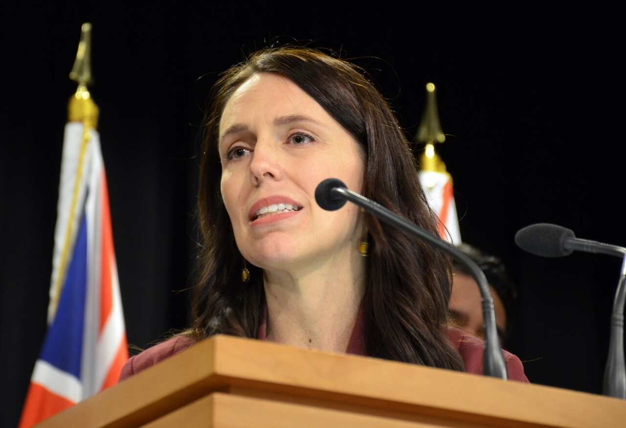 NZ Prime Minister Jacinda Ardern.
