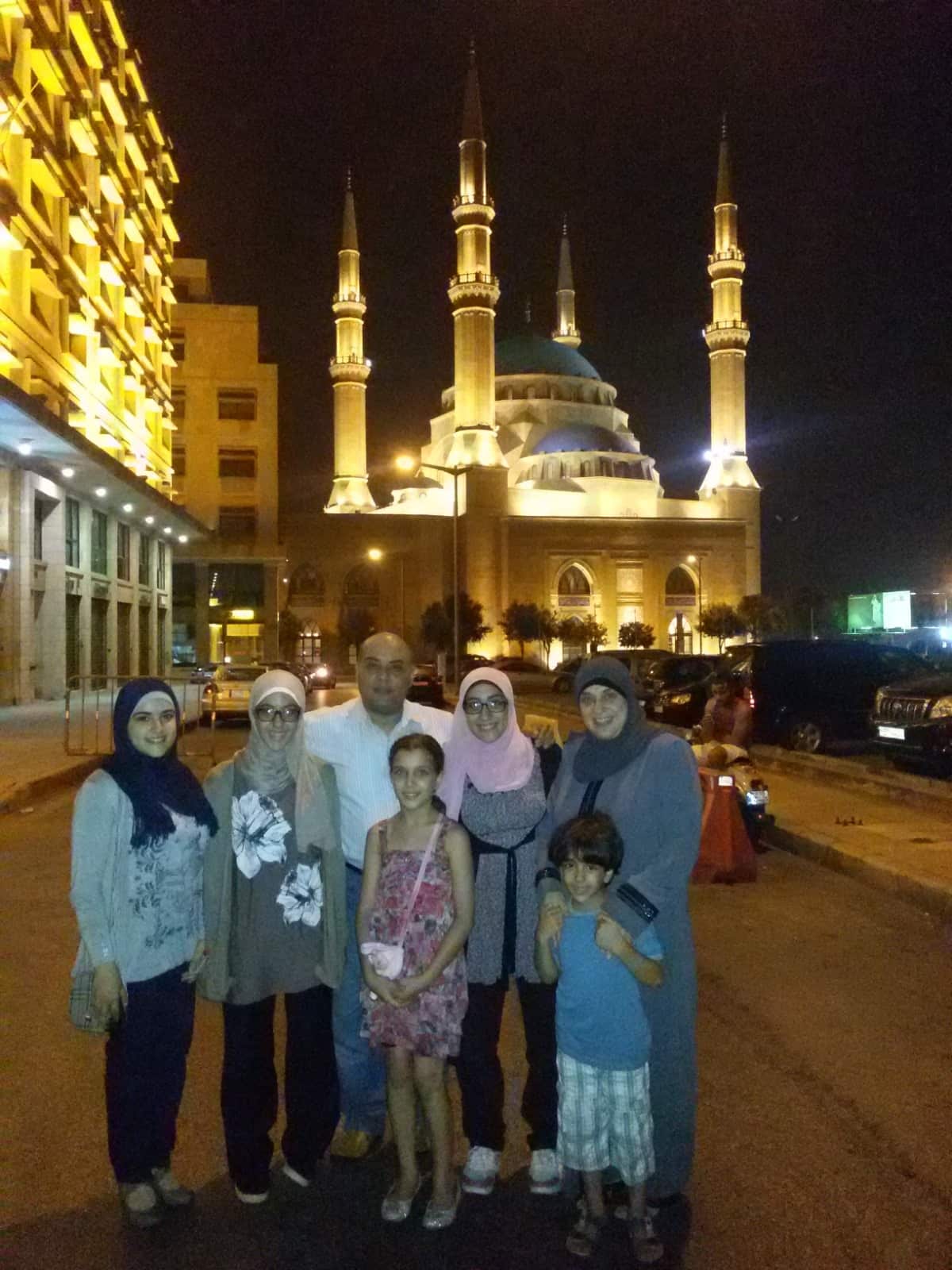 The Khalid family in Lebanon