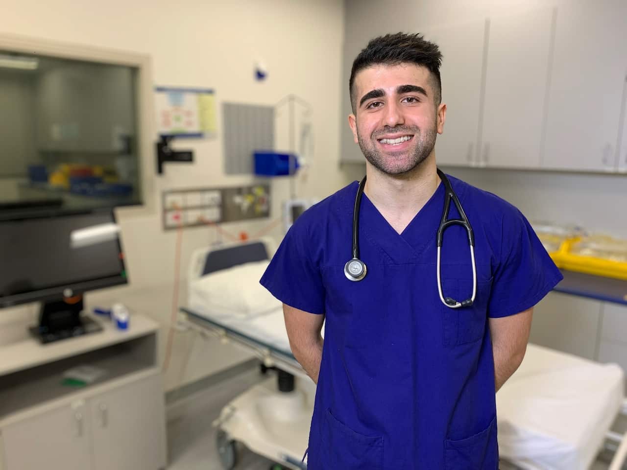 Third-year medical student at Monash University, Ali Zarghami.