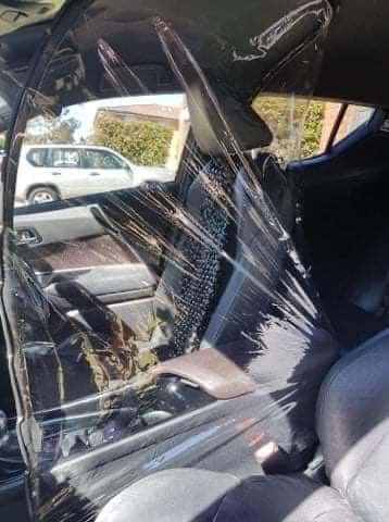 Protection Shield sa driver side para sa driver ngayong pandemya.