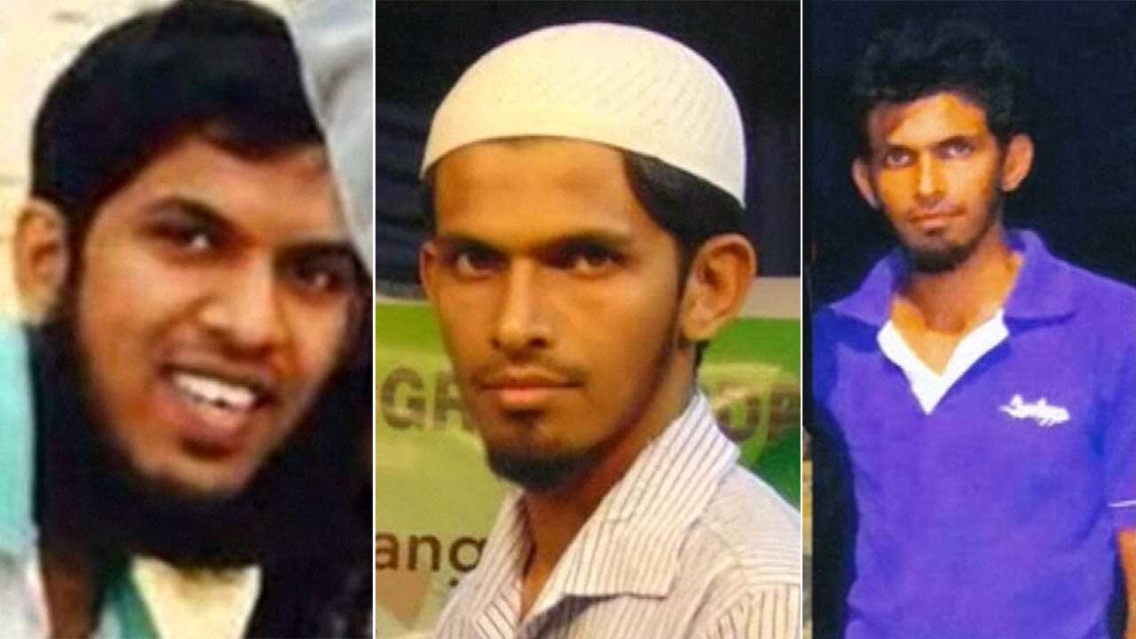 Police have released images of several of those accused of masterminding the bombing attacks. 