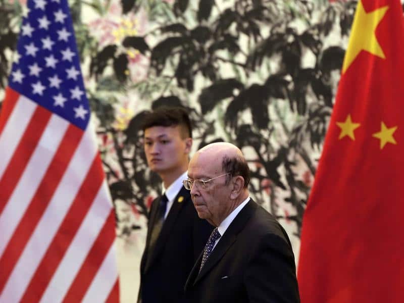 US Commerce Secretary Wilbur Ross in Beijing