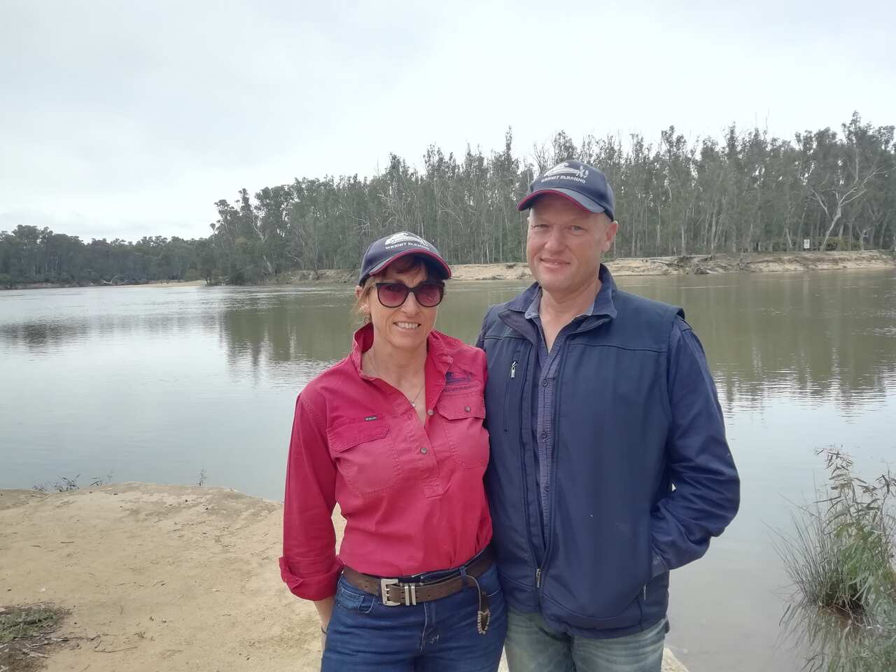 Brett Wright and his wife Joe says with the drought the current plan is having a blow to the future of their farm.