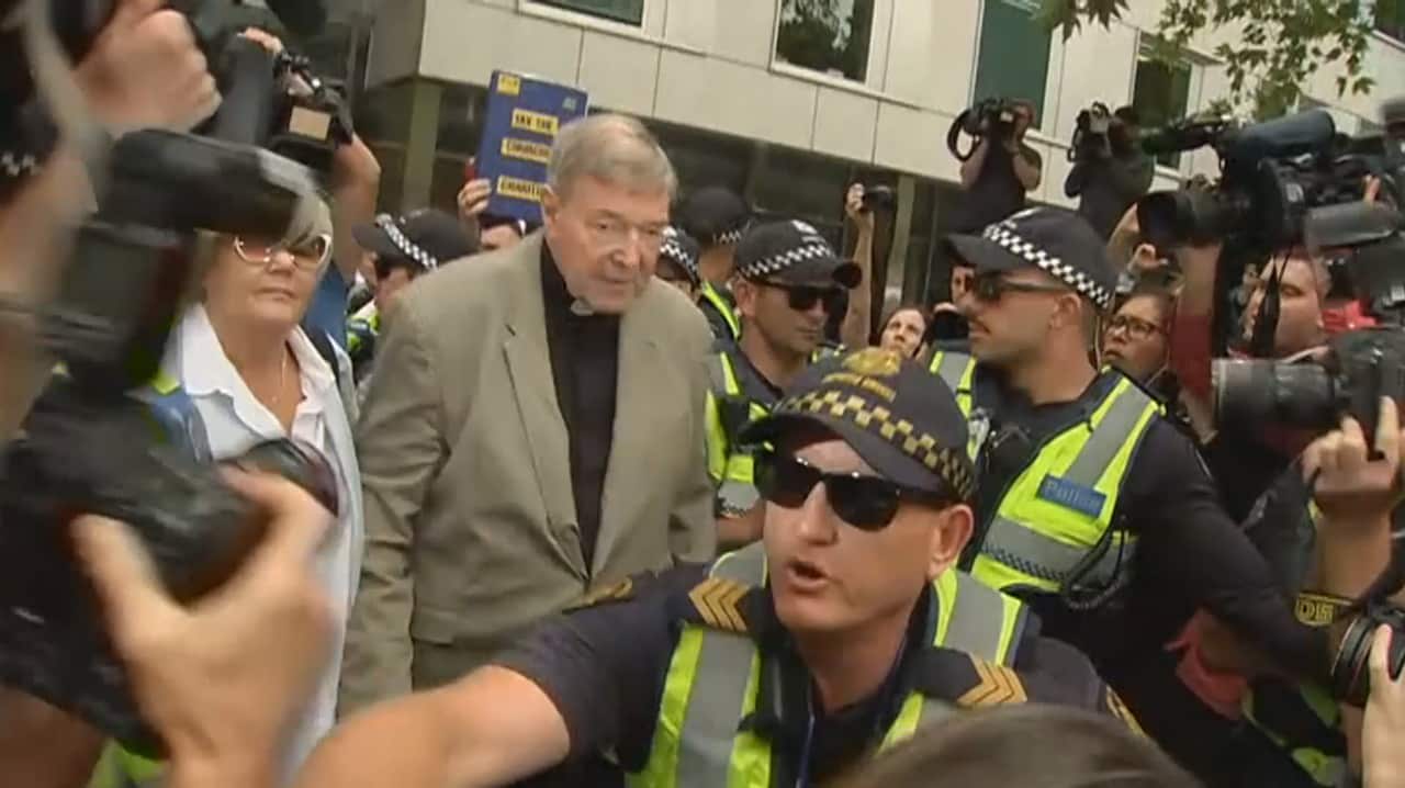 Pell, who was Vatican treasurer, close to the Pope and one of the most senior Catholic figures in the world to be charged with child sex offences.