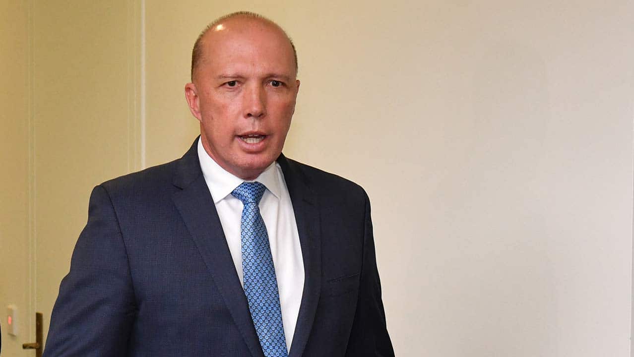 Peter Dutton has retained the Home Affairs portfolio.