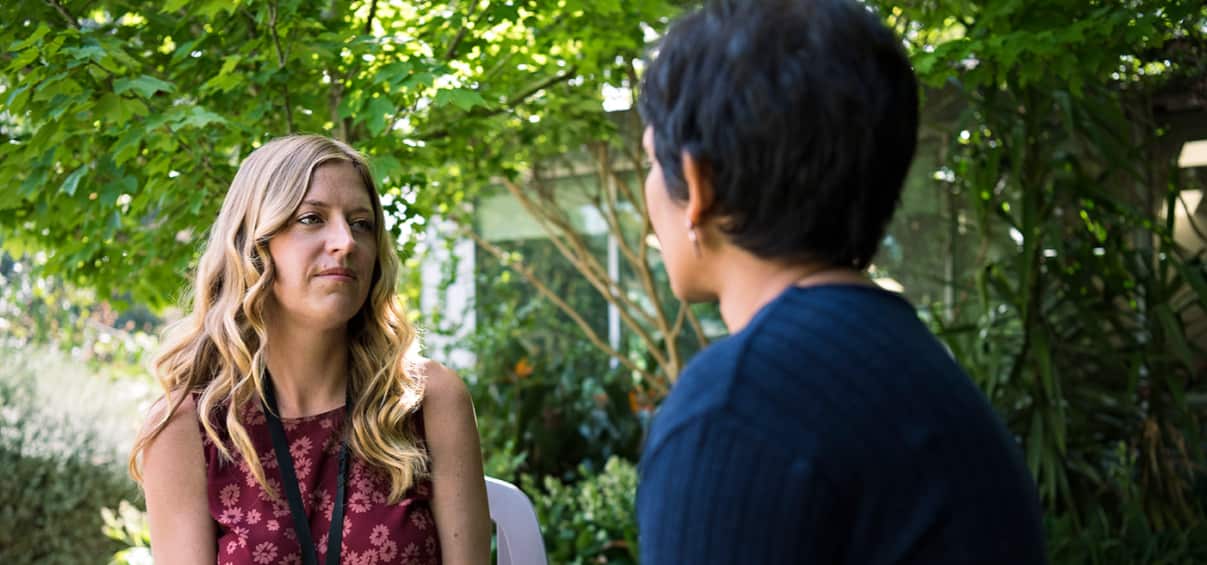 Sesión de asesoramiento en Foundation House, Brunswick.