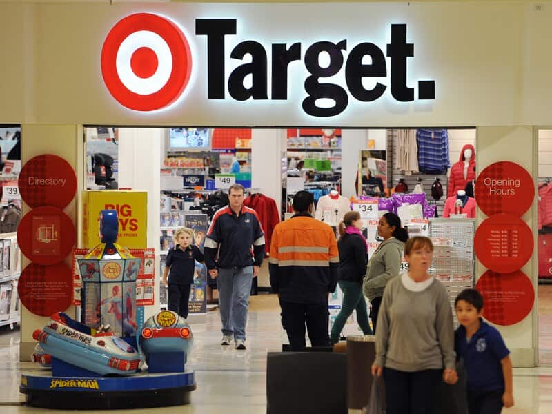 A Target department store