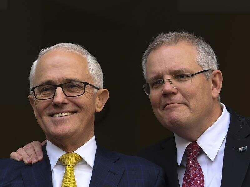 Malcolm Turnbull and Scott Morrison