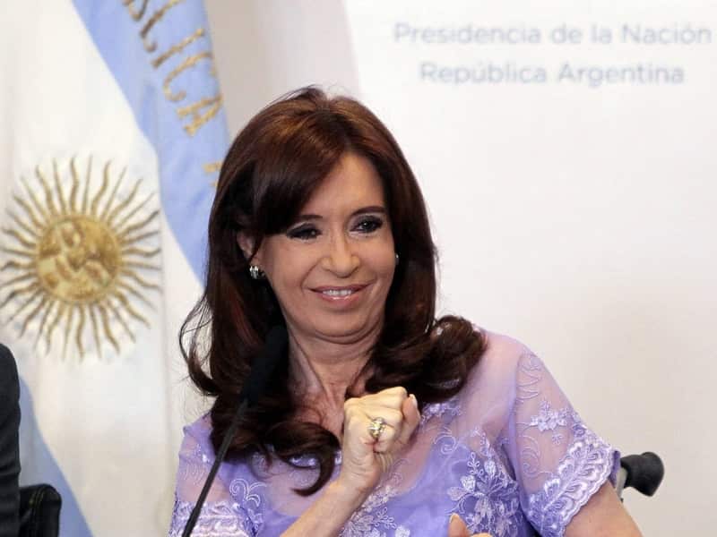 Argentinean President Cristina Fernandez de Kirchner