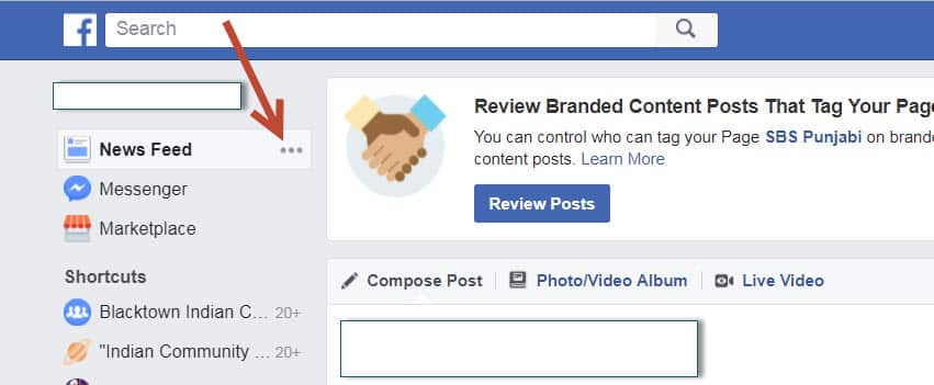Facebook News Feed