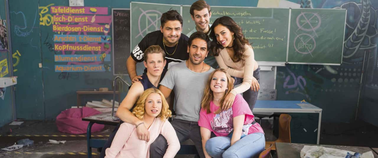 Elyas M'Barek und der Fack Ju Göhte Cast