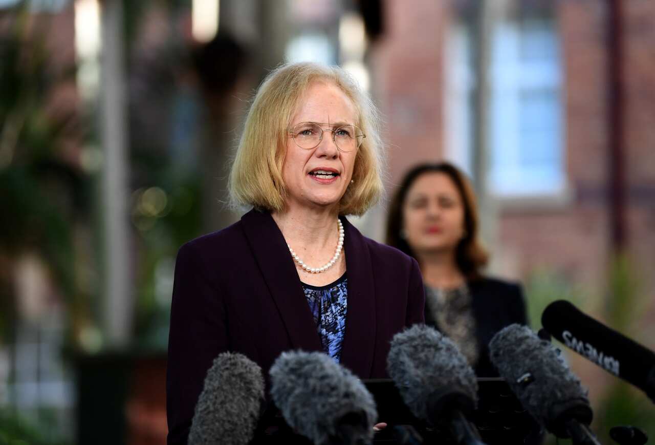 Queensland's Chief Health Officer Dr Jeannette Young.