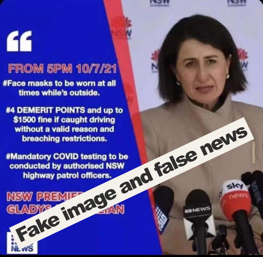 Fake Covid-19 information