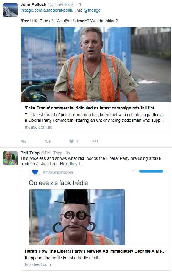 Fake Tradie