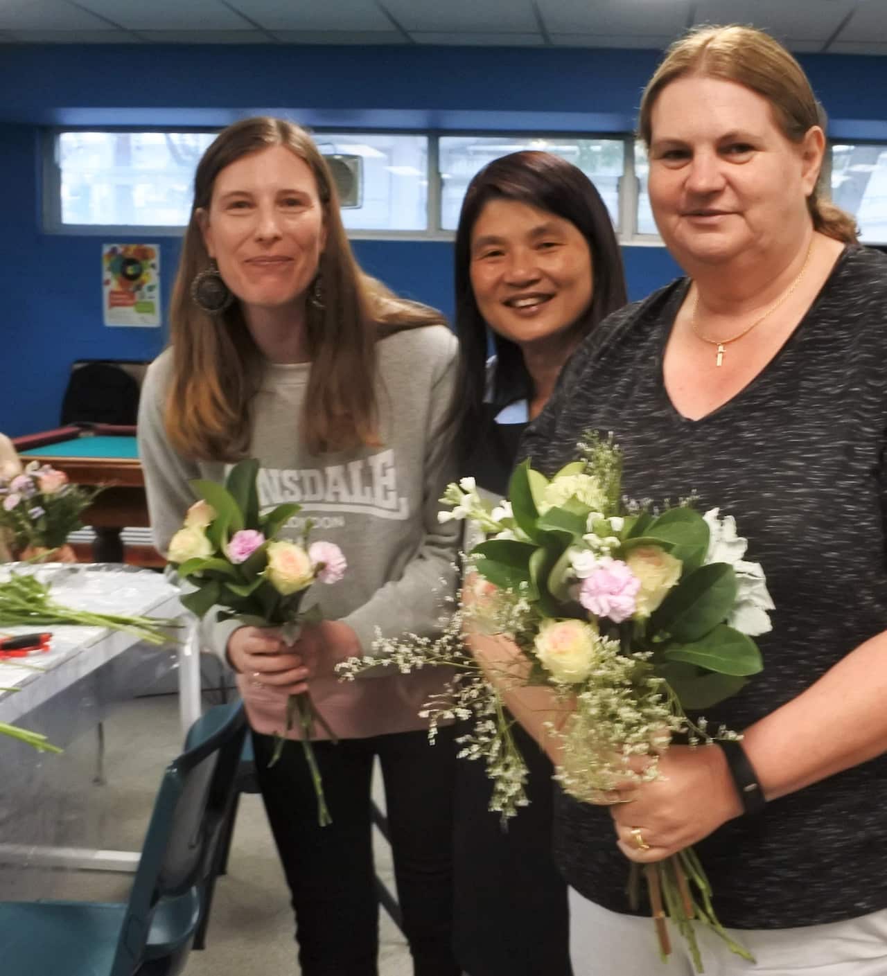 FAME (Floral Arrangements Made Easy) Workshop at Chatswood Youth Centre in April 2021.