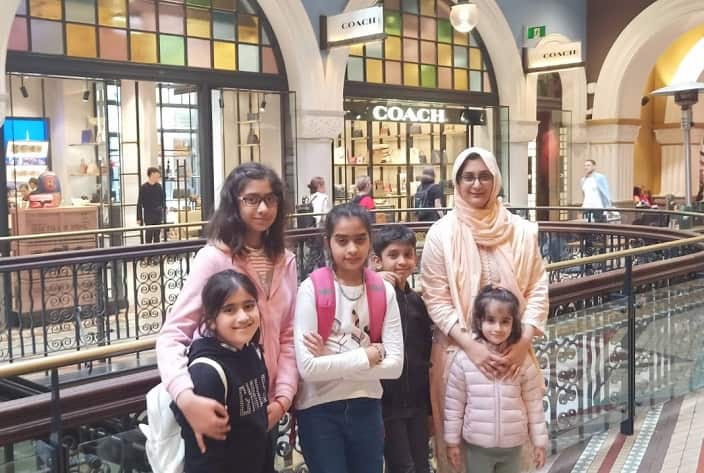 Pakistani family came to Australia in April 2020 and left in January 2021
