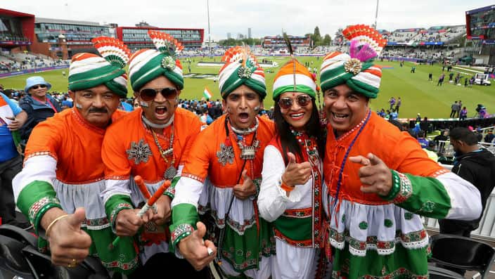 India cricket fans 