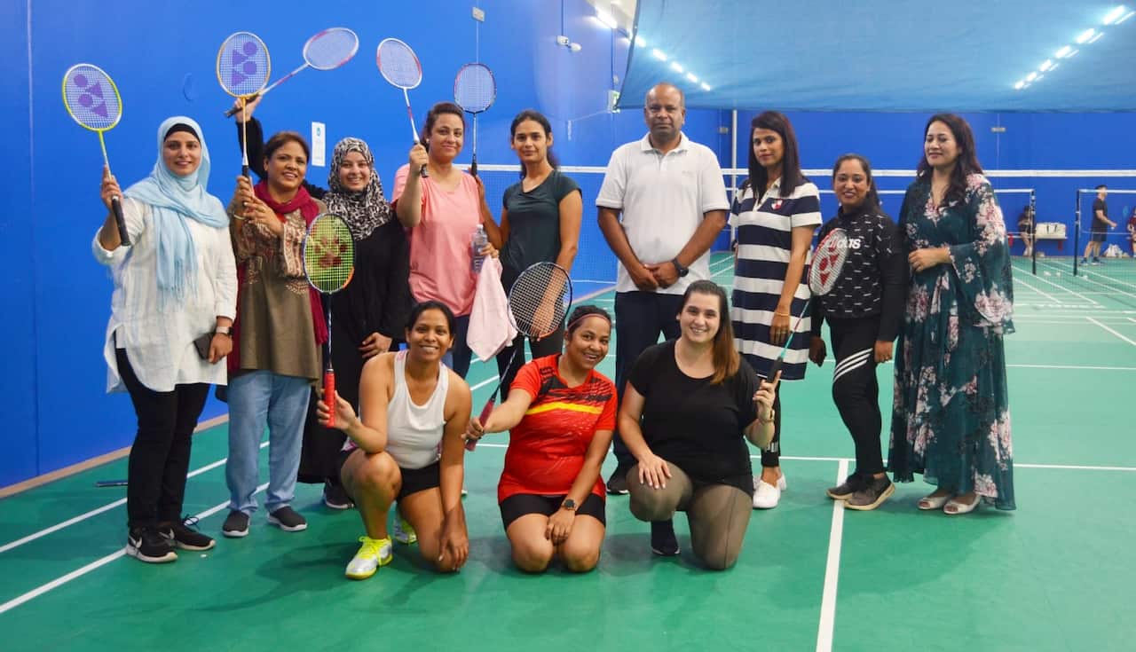 women's Badminton tournament