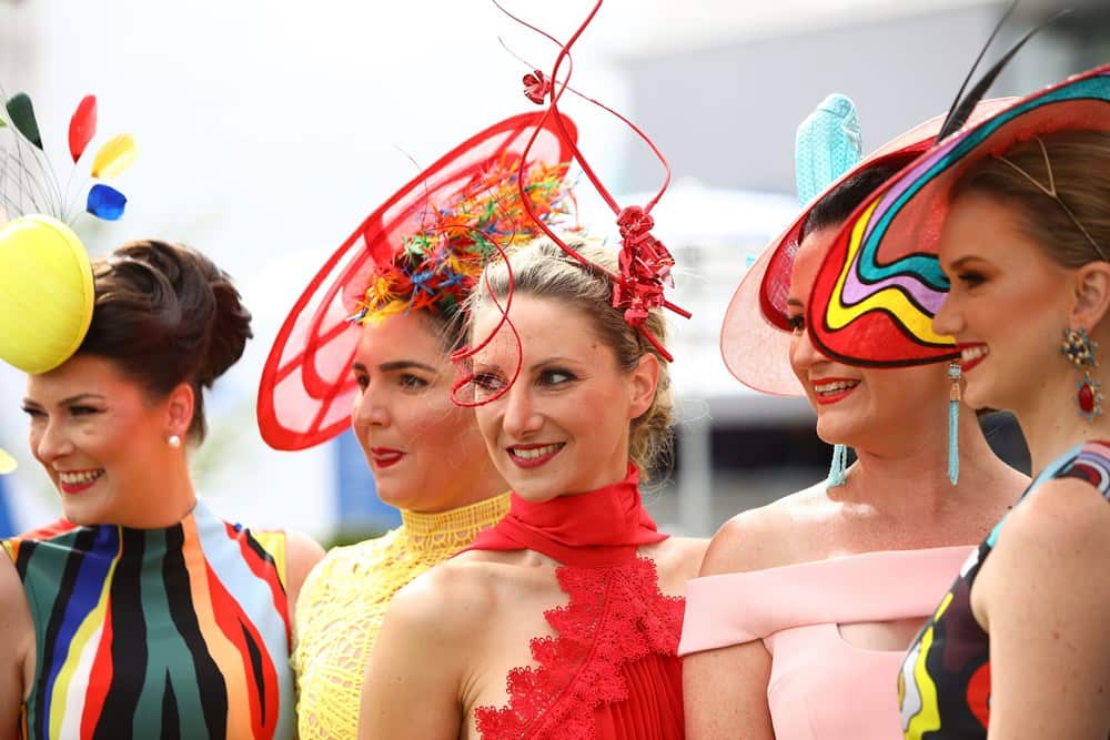 on Emirates Melbourne Cup Day at Flemington Racecourse on November 7, 2017 in Melbourne, Australia.