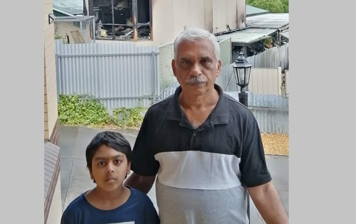 adelaide  house fire