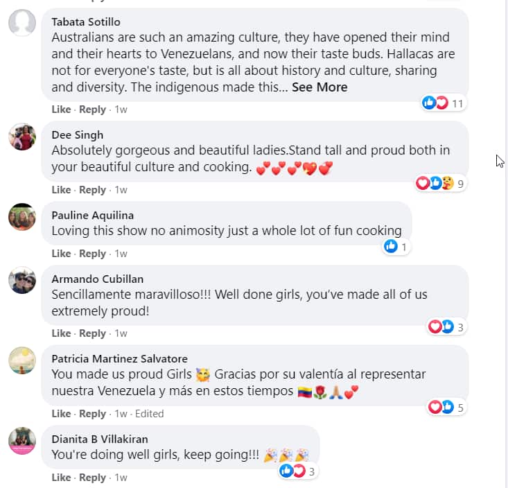 Comentarios de seguidores.