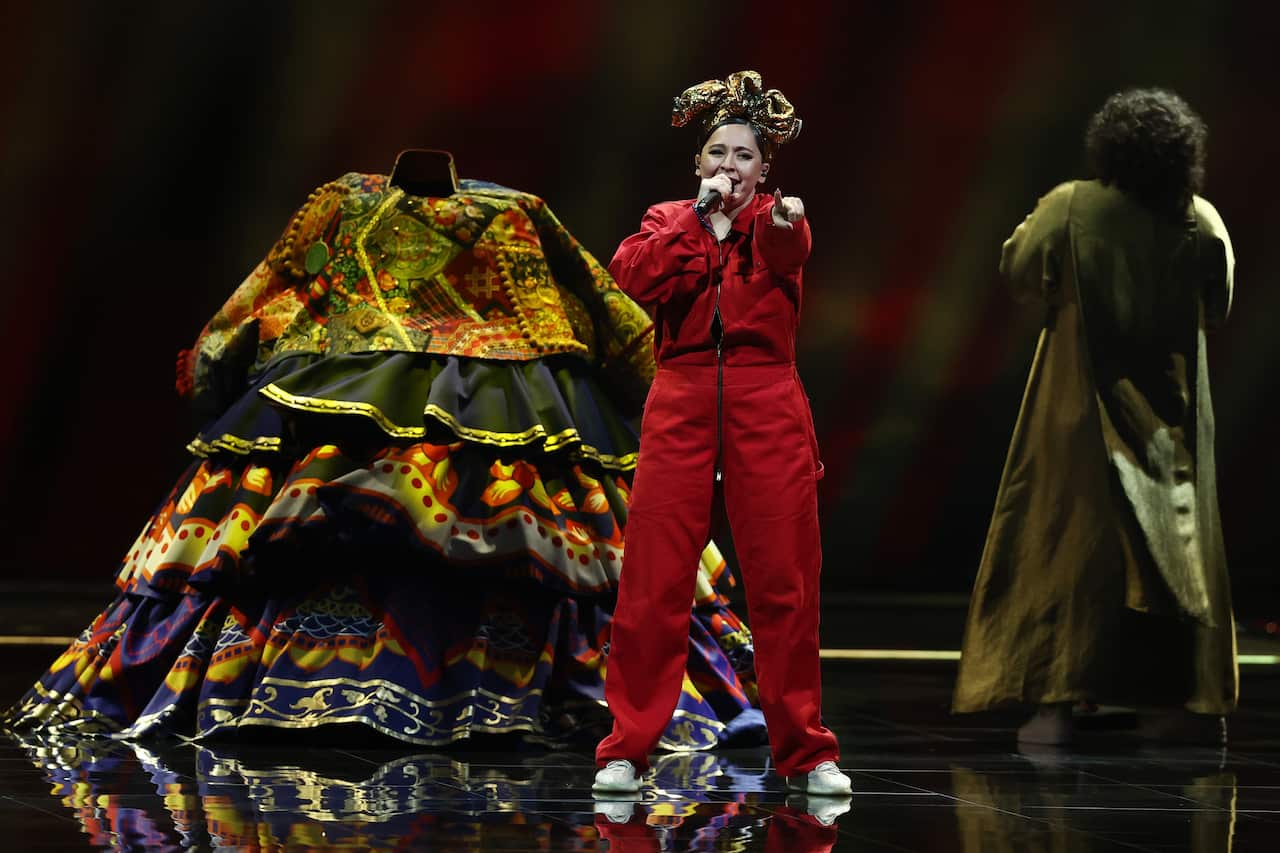 Russia's contestant Manizha has angered conservatives with her song "Russian Woman".