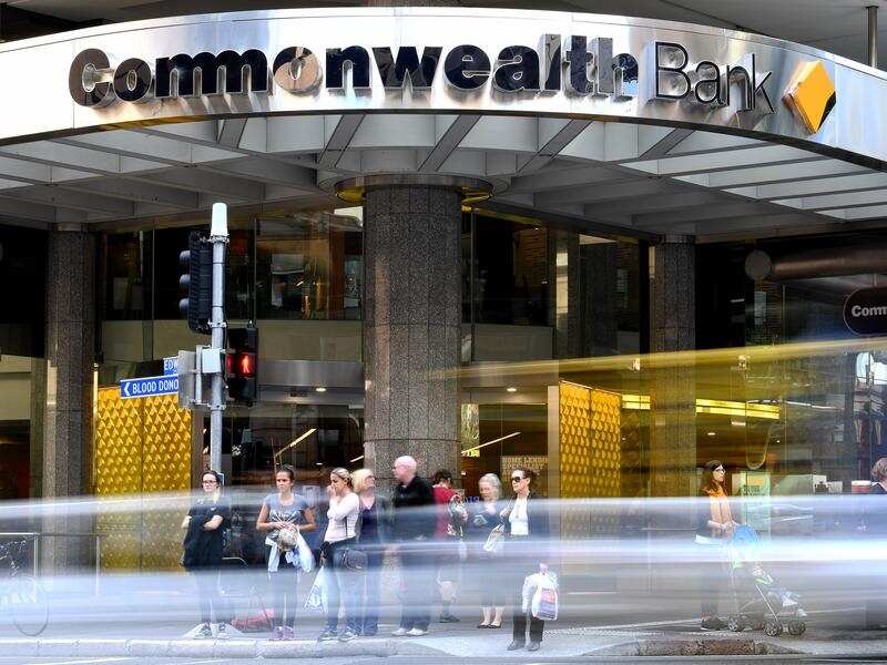 A Commonwealth Bank building