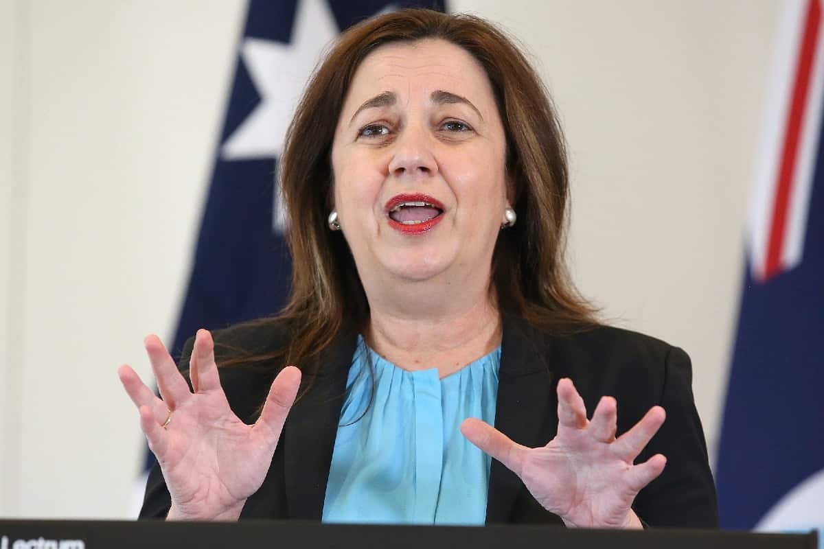 Queensland Premier Annastacia Palaszczuk.