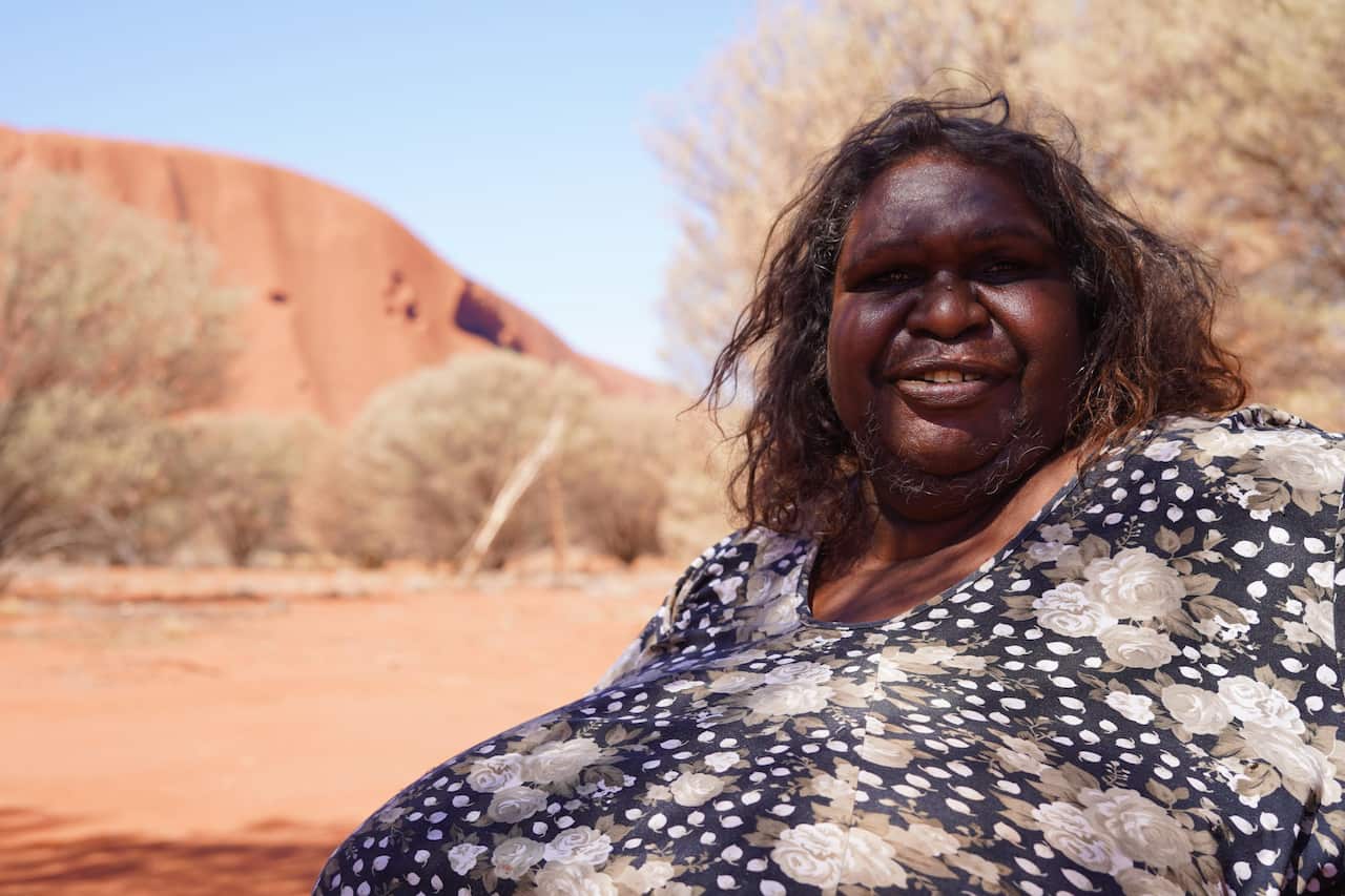 Bessie Nipper lives at Uluru.