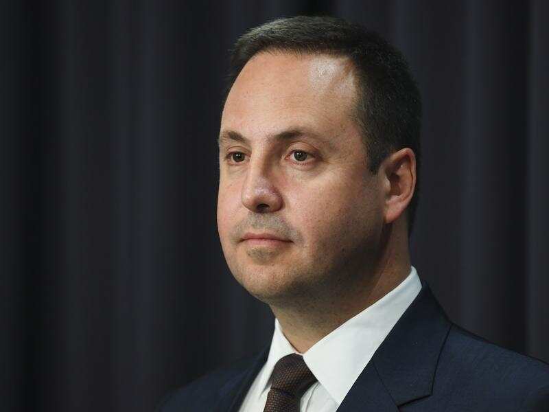 Trade Minister Steve Ciobo speaks during a press conference.