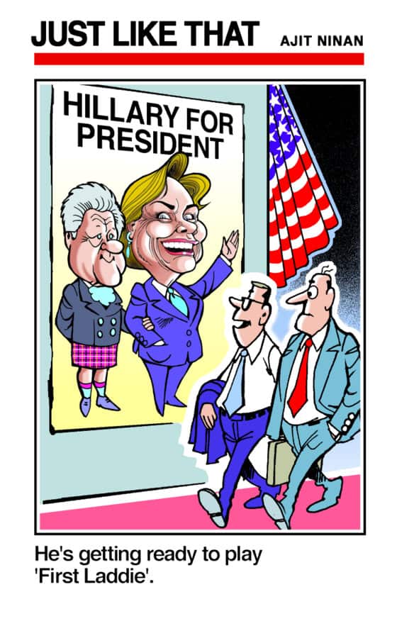 Cartoon by Ajit Ninan